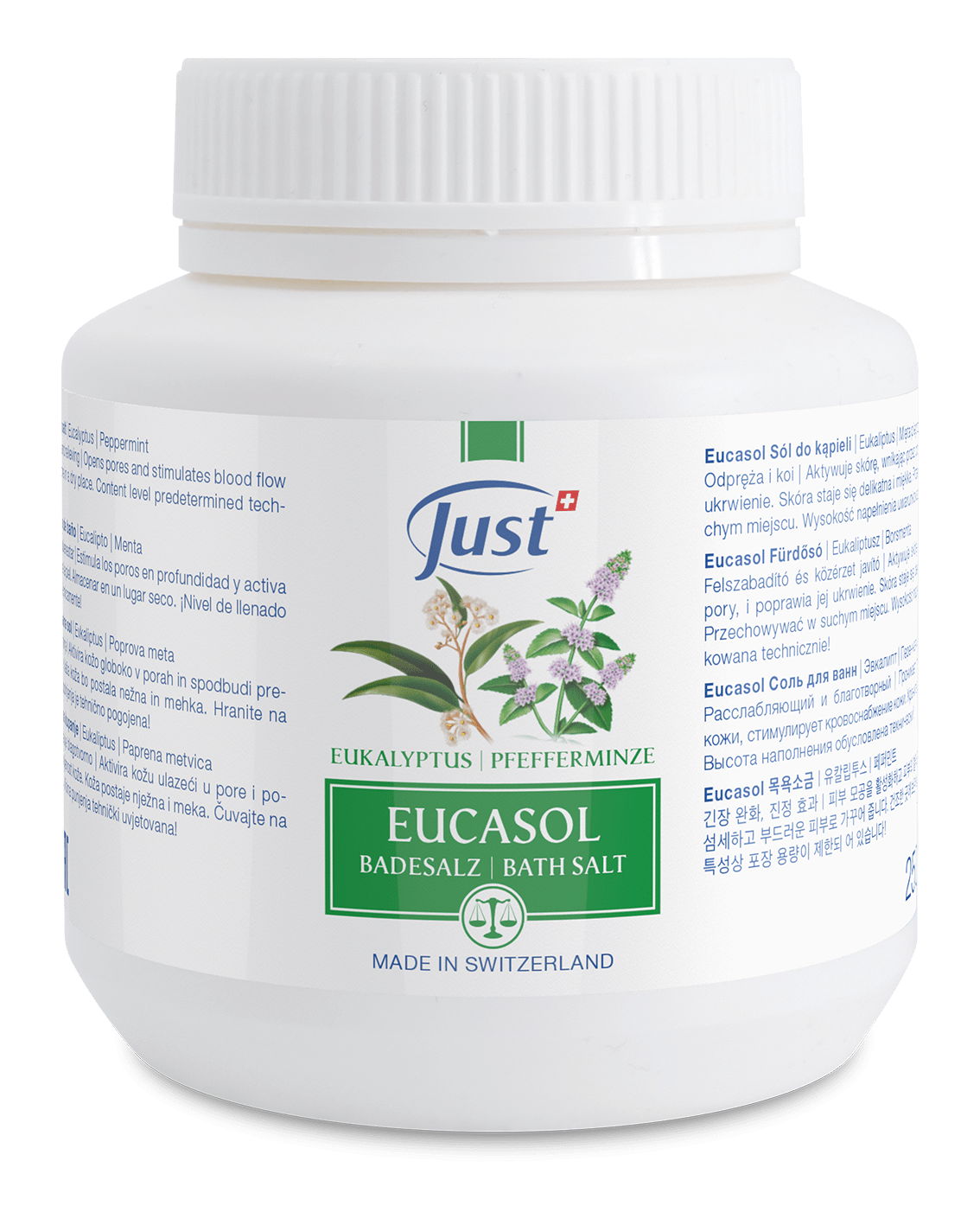 Sais de banho eucasol